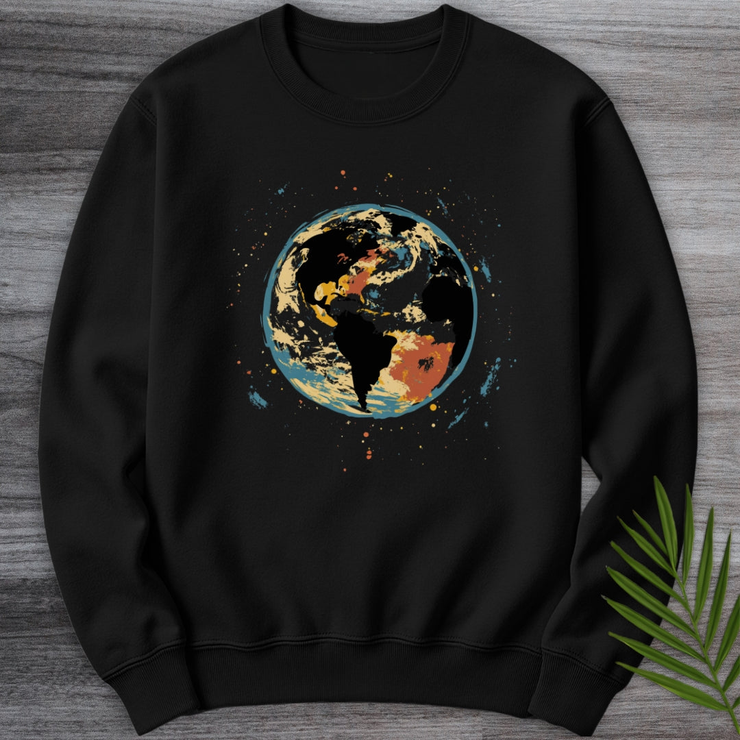Painted Earth Graphic Crewneck
