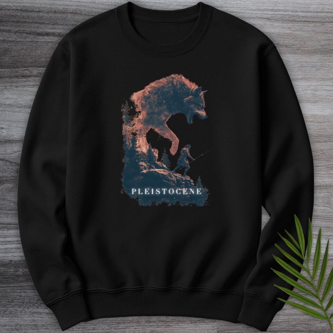 Pleistocene Dire Wolf Spirit Crewneck