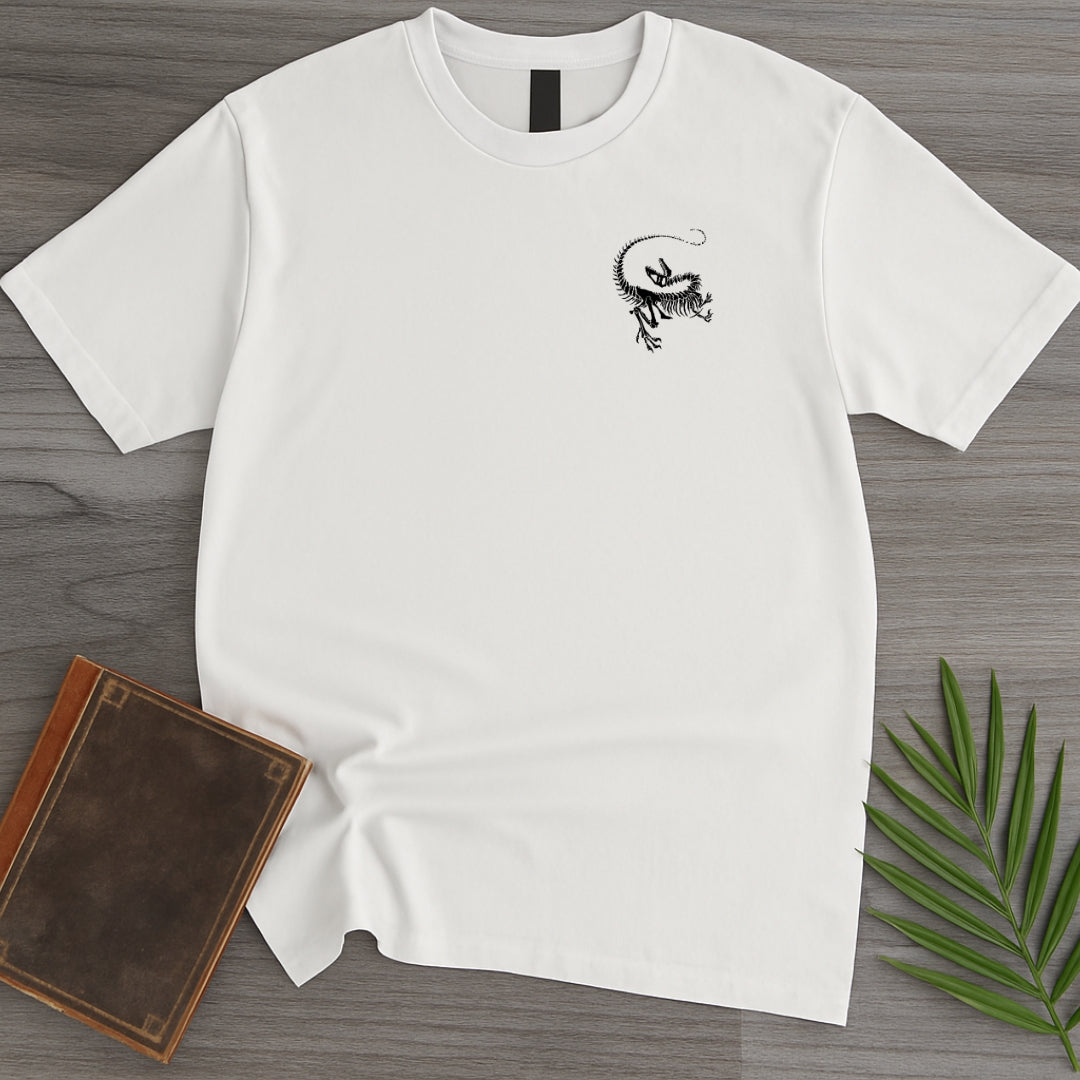 Simple Velociraptor Fossil T-Shirt