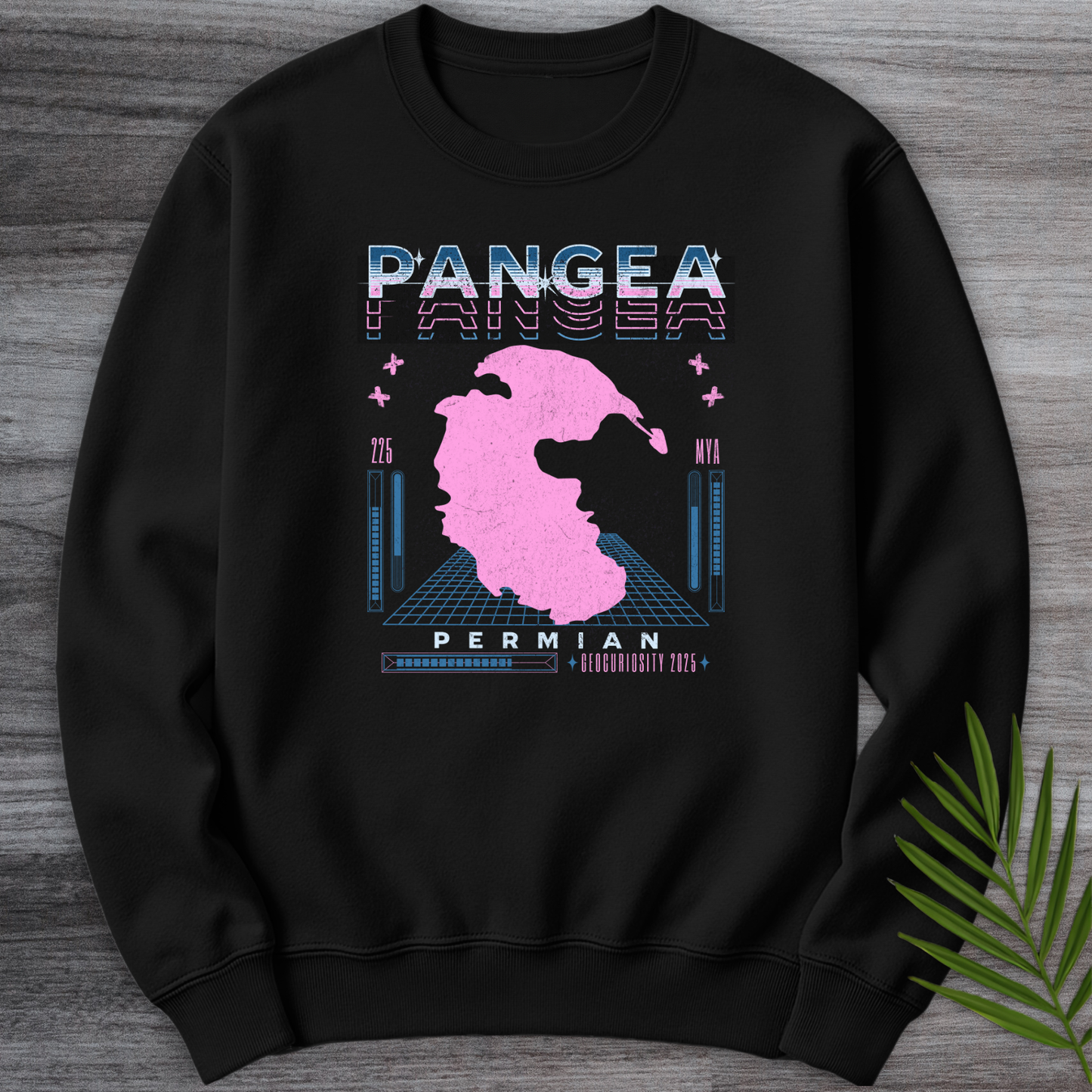 Vintage Cyber Pangea Streetwear Crewneck