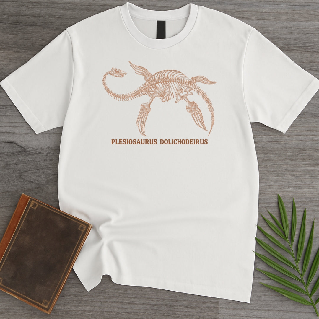 Simple Plesiosaur Fossil T-Shirt