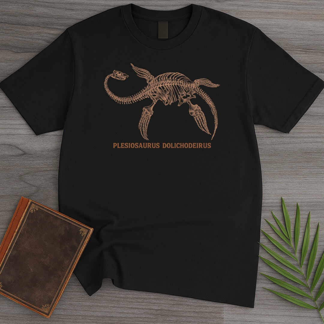 Simple Plesiosaur Fossil T-Shirt