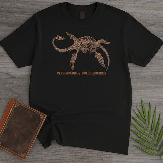 Simple Plesiosaur Fossil T-Shirt