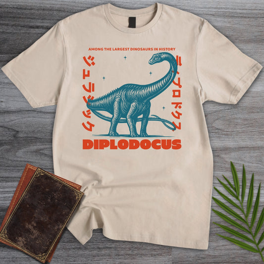 Japanese Vintage Diplodocus T-Shirt