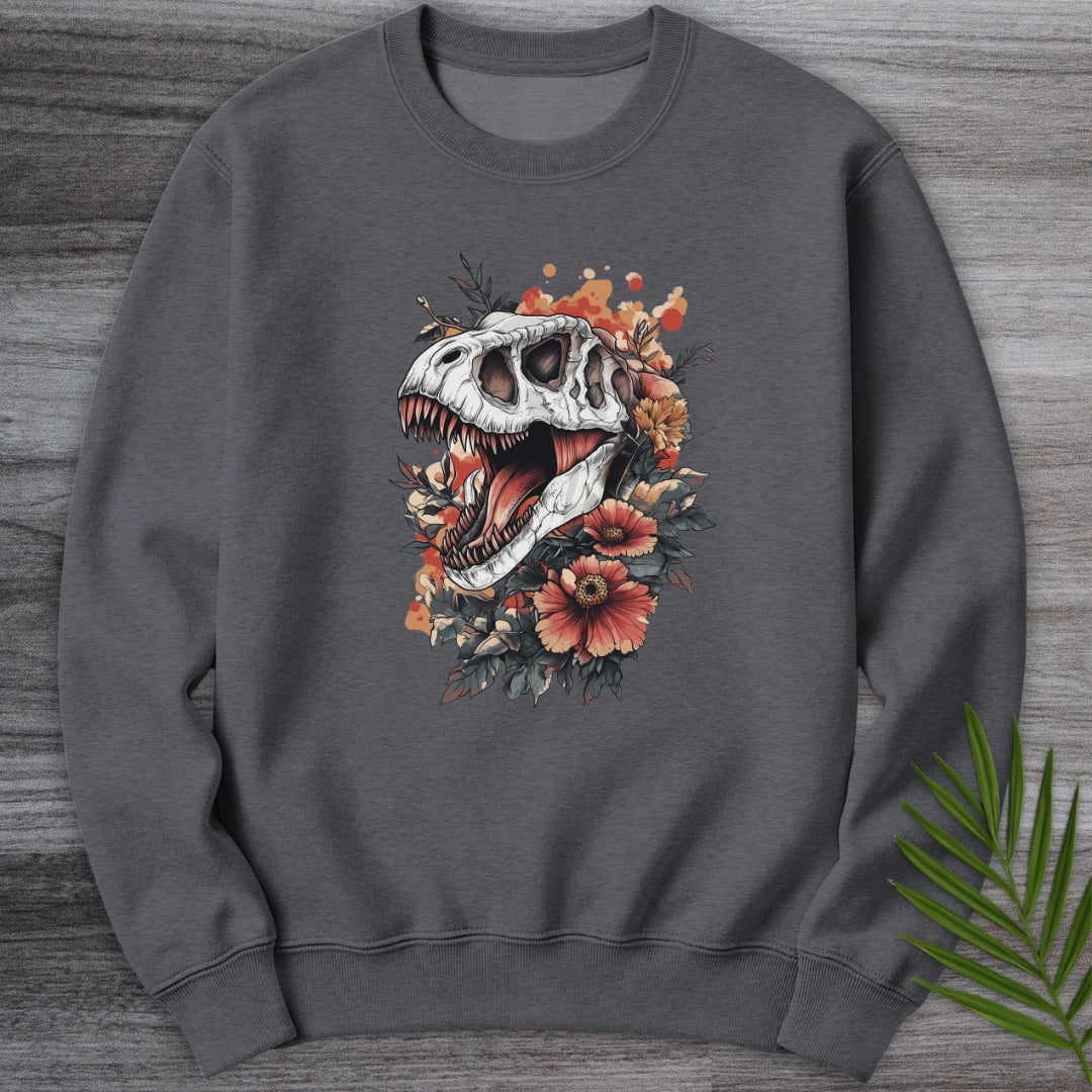 Floral Fossil Fury Crewneck