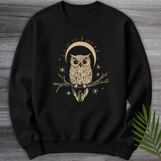 Night Owl Moonlight Crewneck
