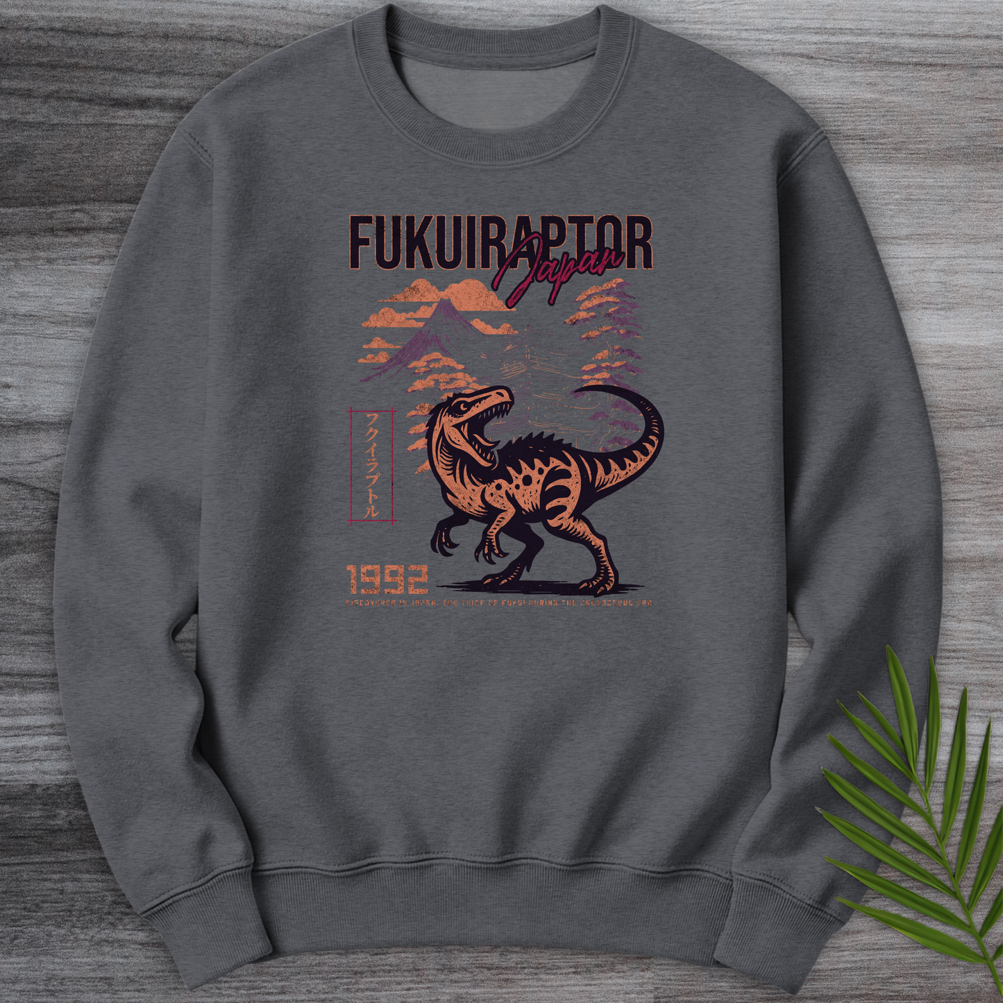 Vintage Thief of Fukui (Fukuiraptor) Crewneck