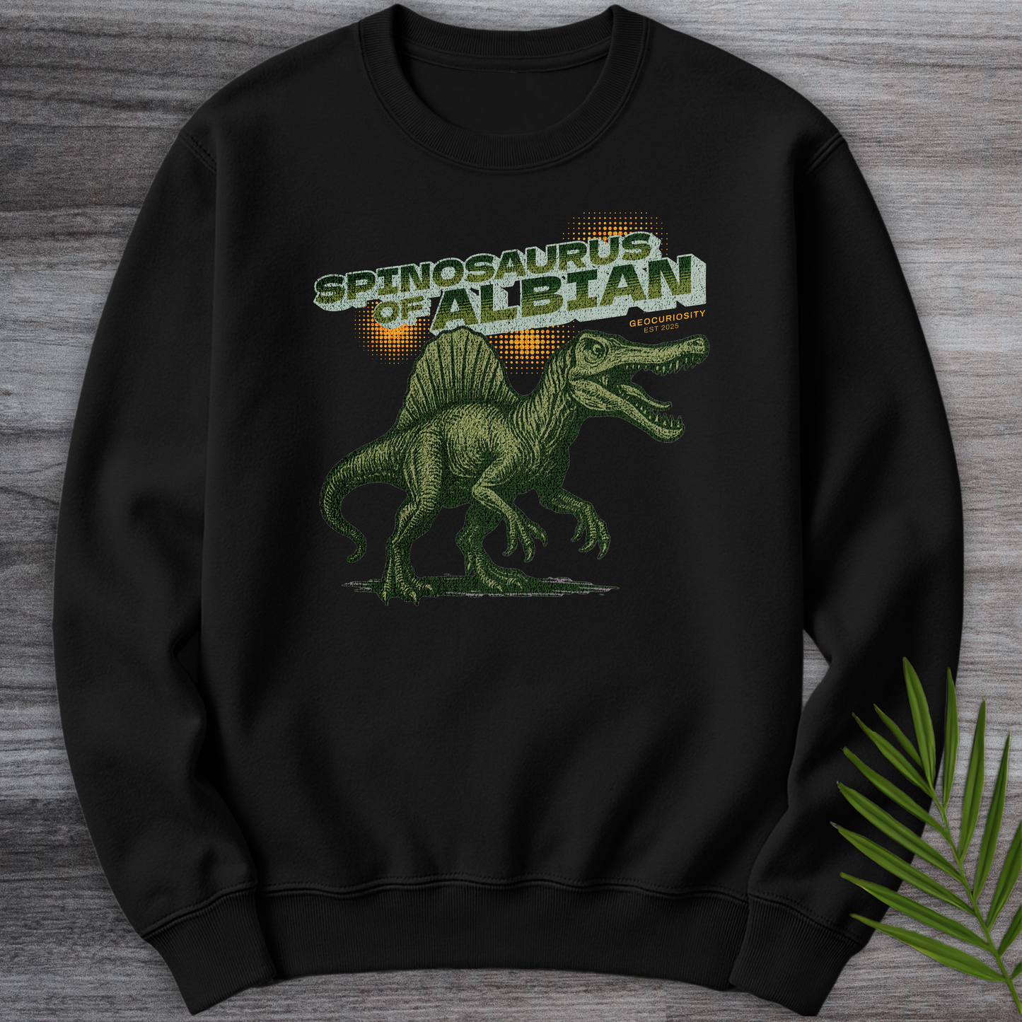 Vintage Spinosaurus of Albian Crewneck
