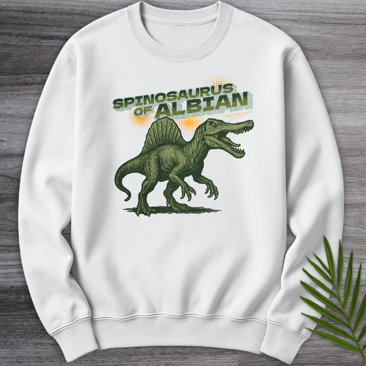 Vintage Spinosaurus of Albian Crewneck