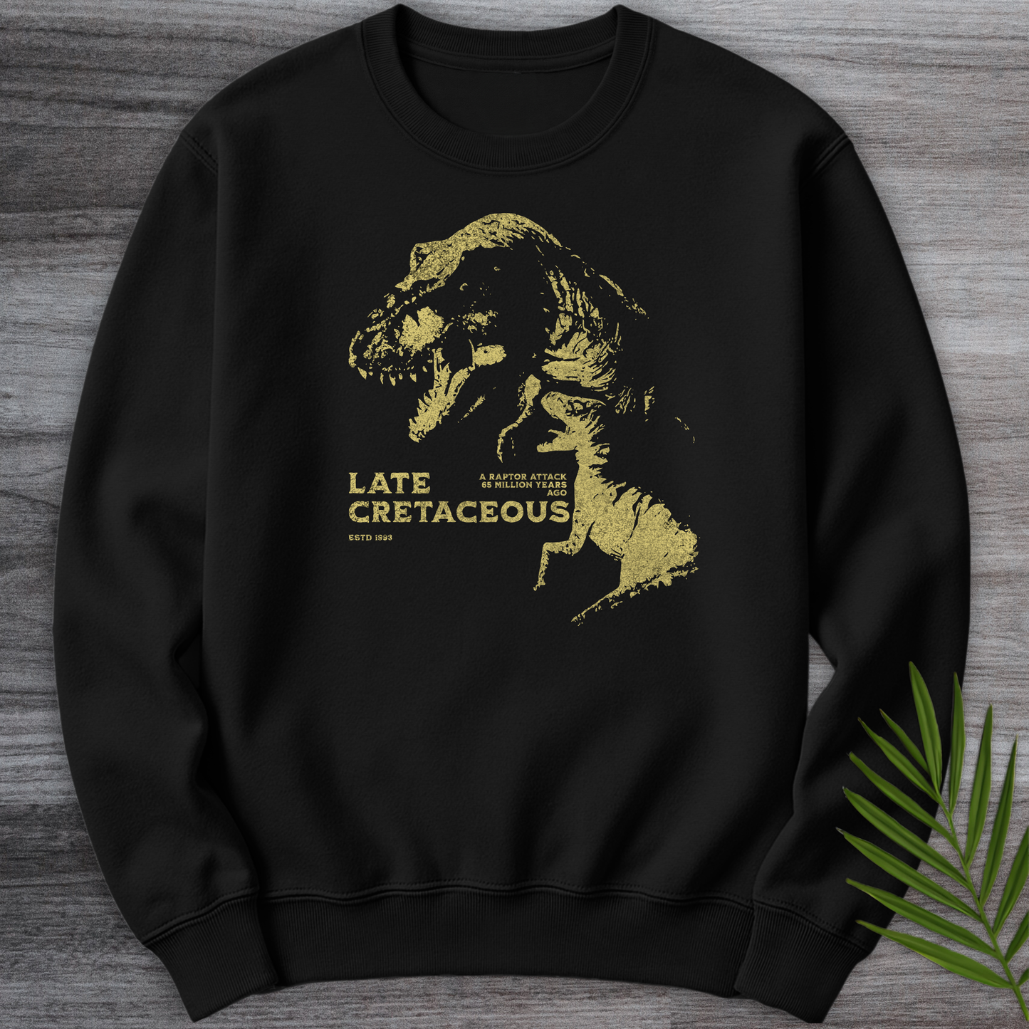 Vintage Raptor Attack Crewneck