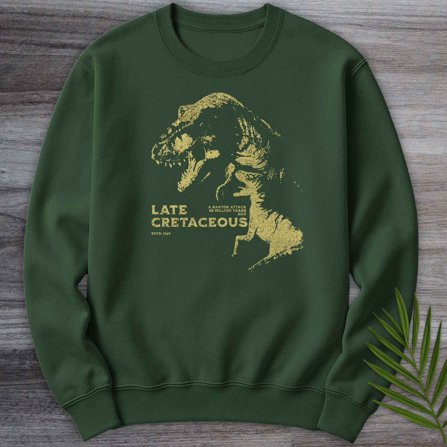 Vintage Raptor Attack Crewneck