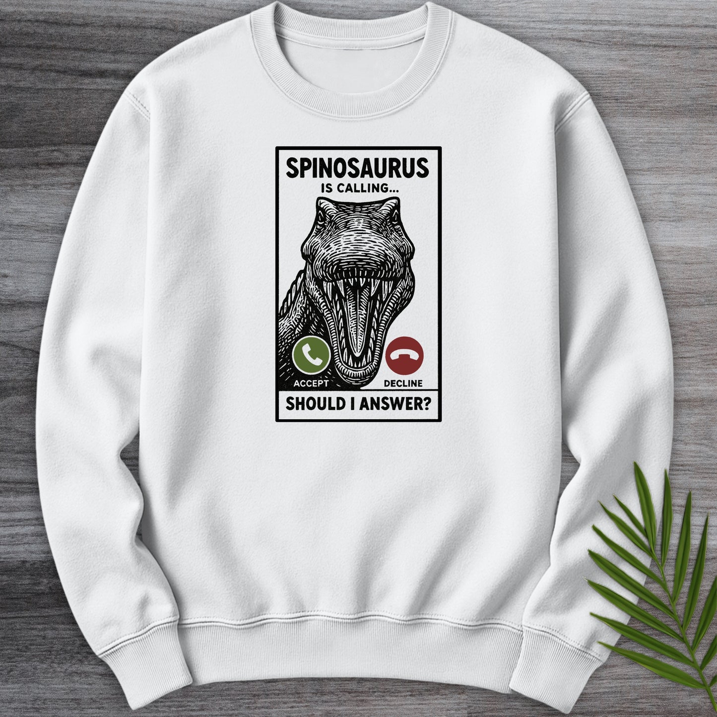 Spinosaurus is Calling Crewneck