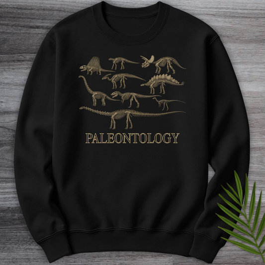 Paleontology A Gallery in Bone Crewneck