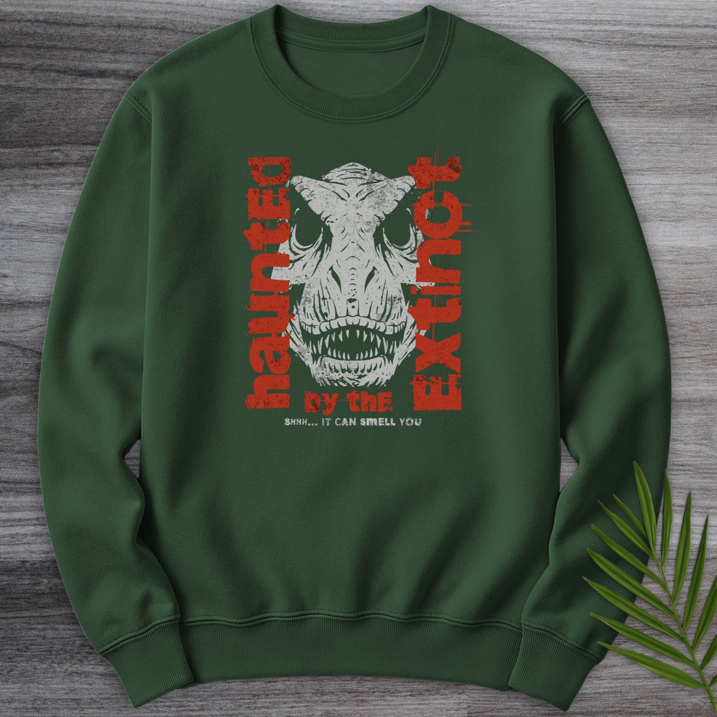 Haunted By The Extinct Crewneck