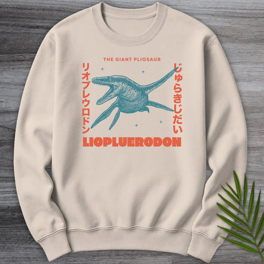 Liopluerodon Japanese Vintage Crewneck
