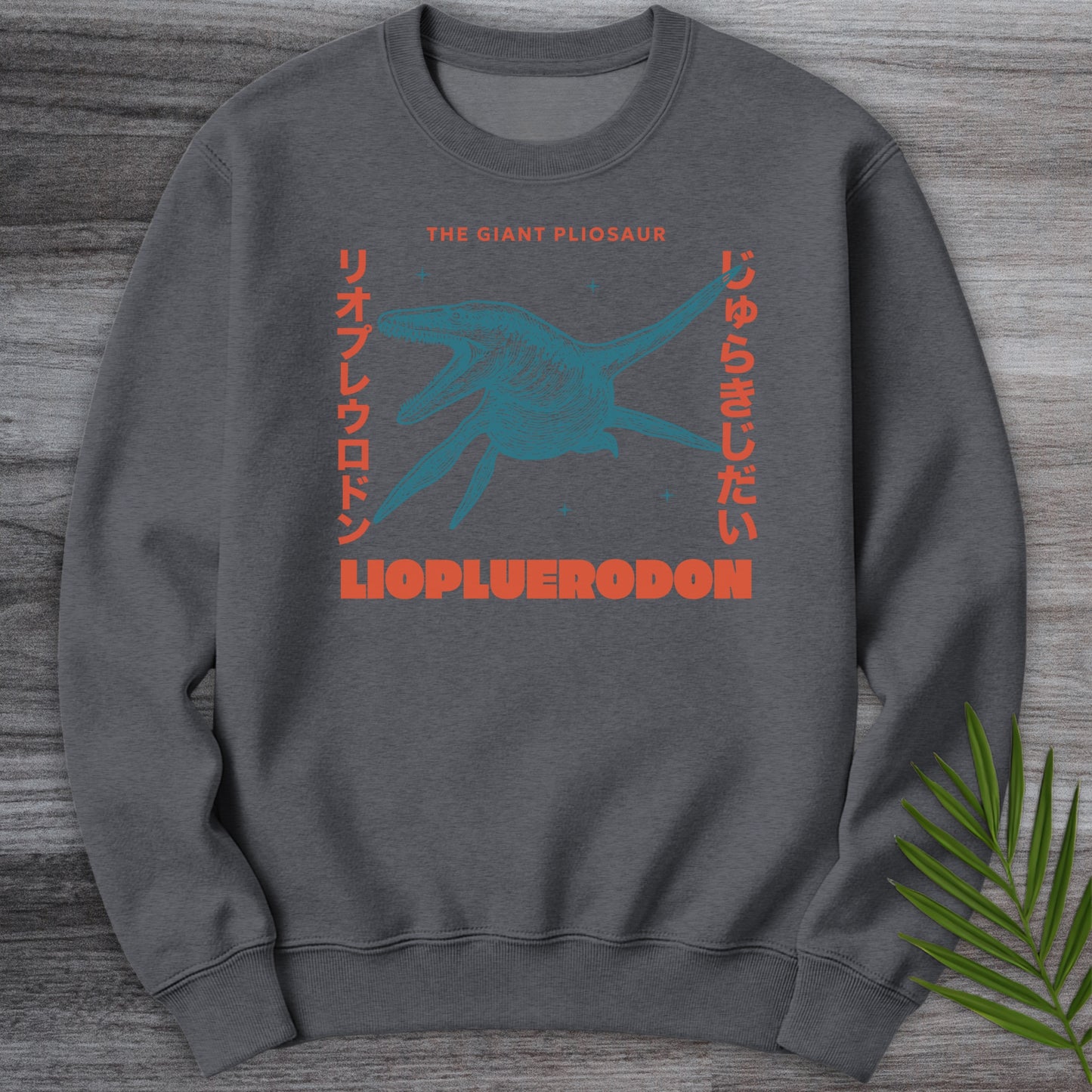 Liopluerodon Japanese Vintage Crewneck