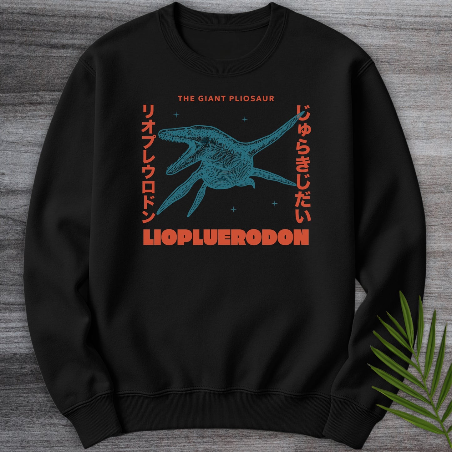 Liopluerodon Japanese Vintage Crewneck