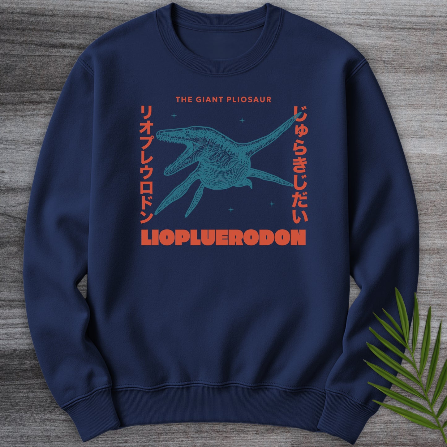 Liopluerodon Japanese Vintage Crewneck