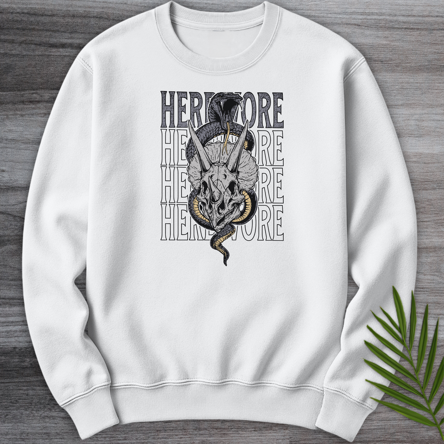 Snakes in a Herbivore Crewneck