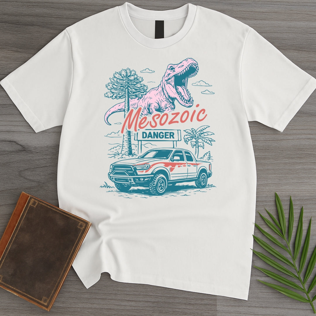 T-Shirt White / S Vintage T.rex National Park T-Shirt
