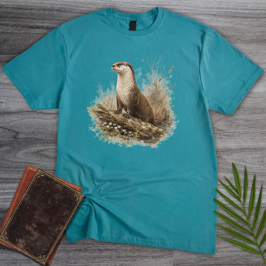 Vintage River Otter T-Shirt
