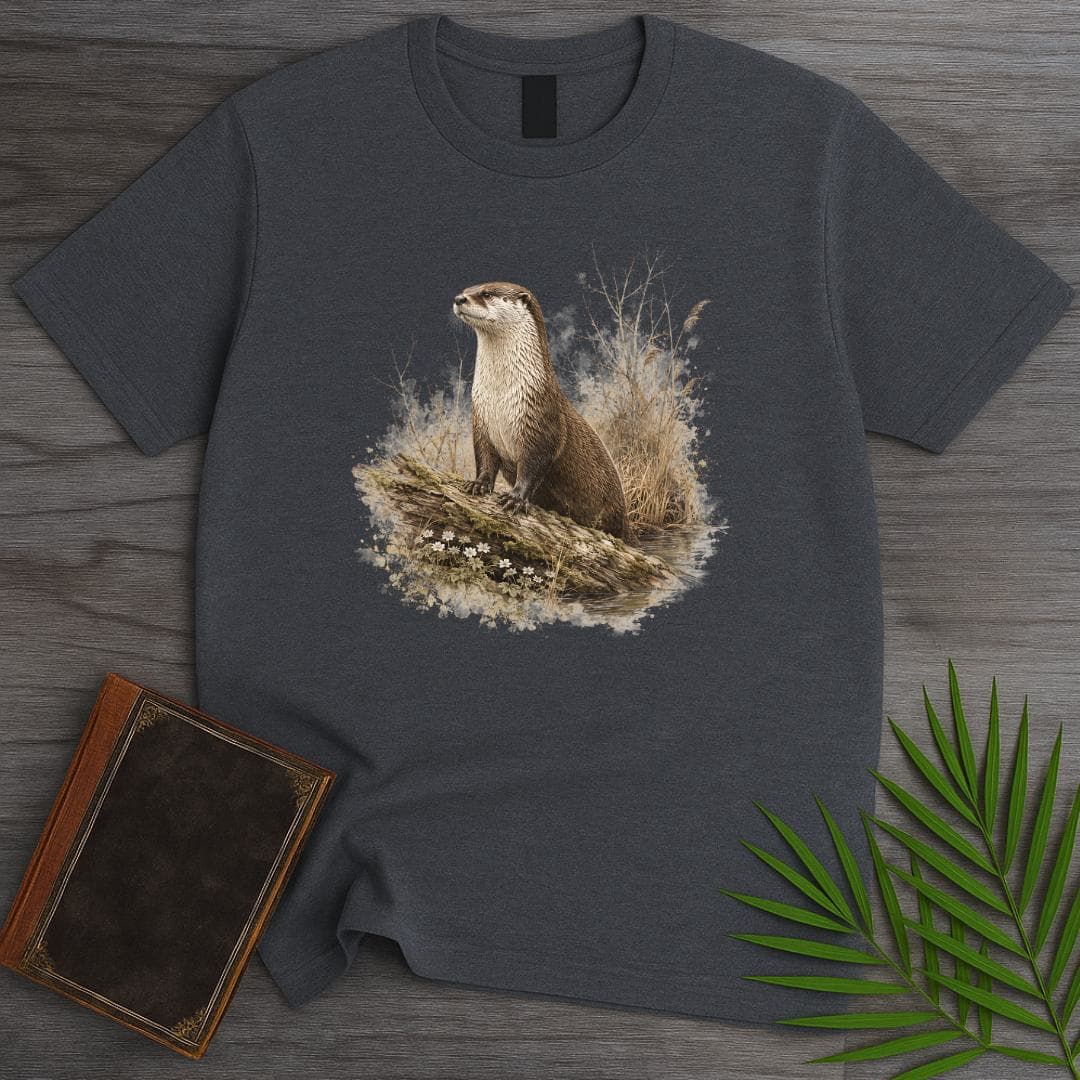 Vintage River Otter T-Shirt