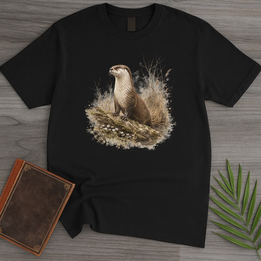 Vintage River Otter T-Shirt