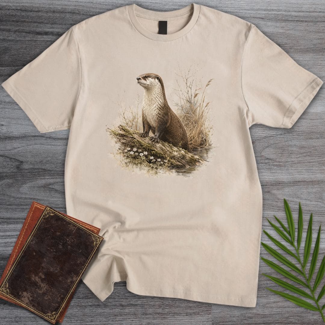 Vintage River Otter T-Shirt