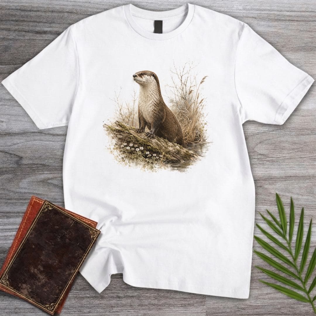 Vintage River Otter T-Shirt