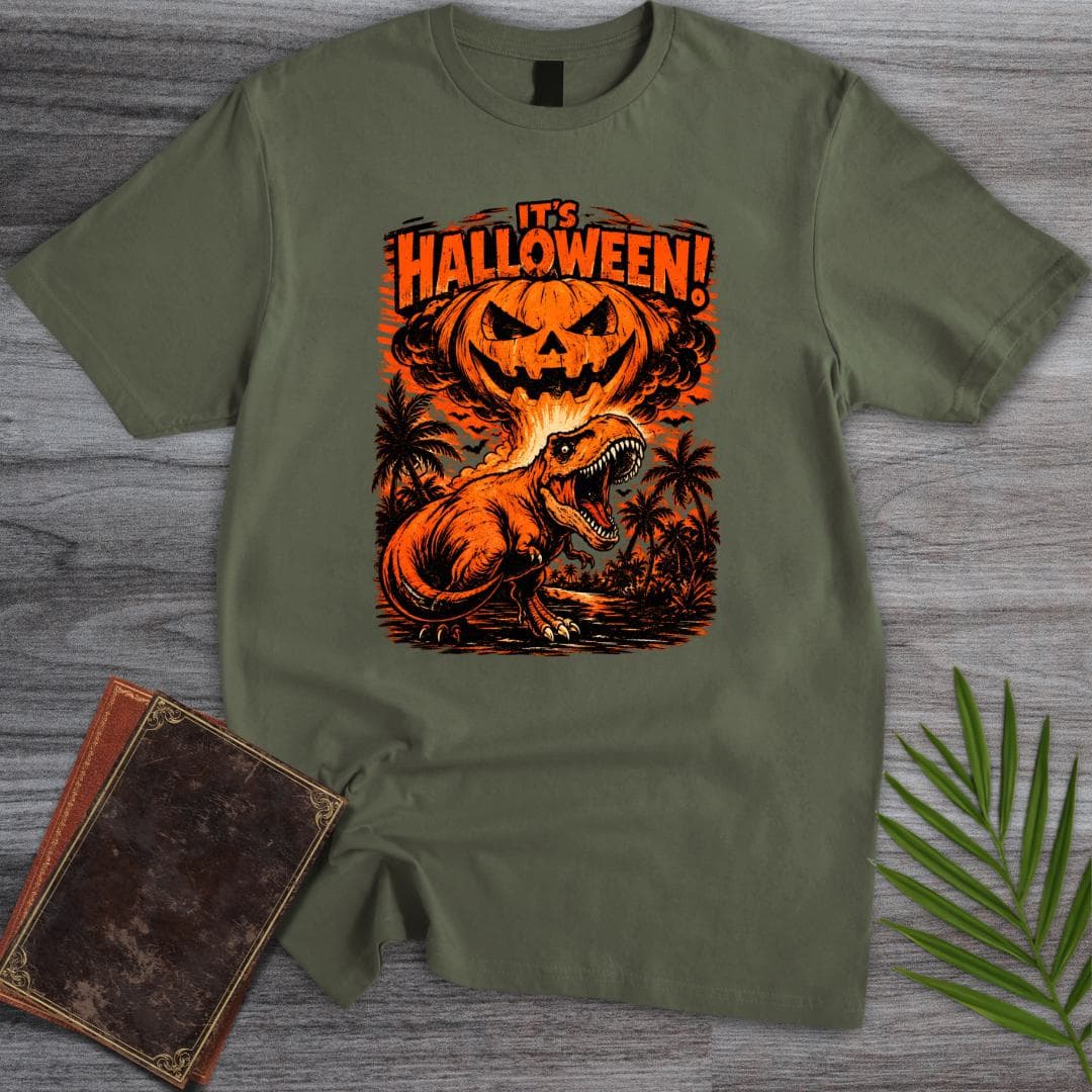 Vintage Prehistoric Halloween! T-Shirt