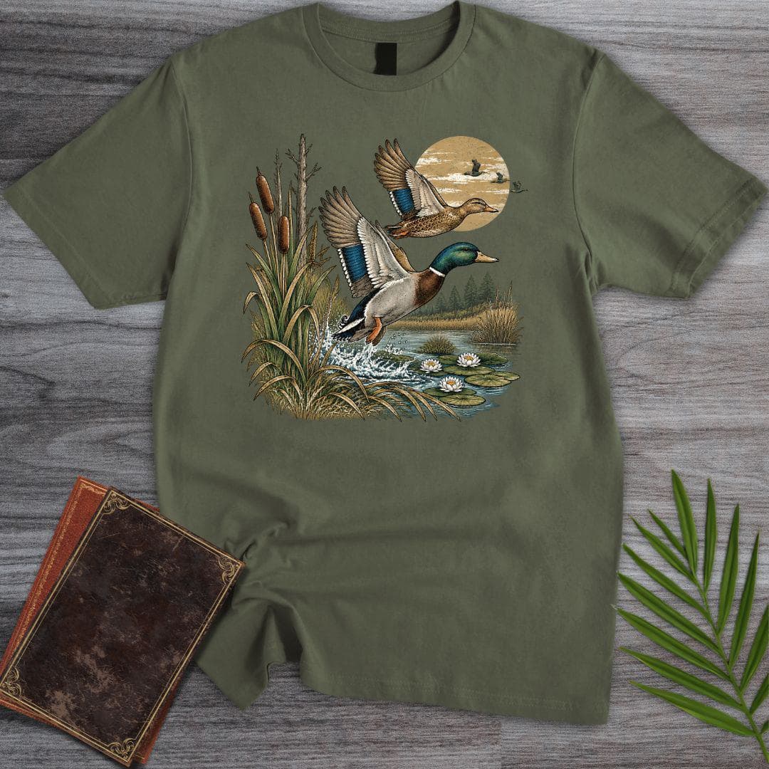 Wetland Mallard Duck T-Shirt