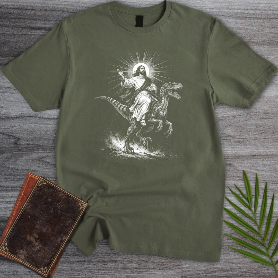 Raptor Jesus T-shirt