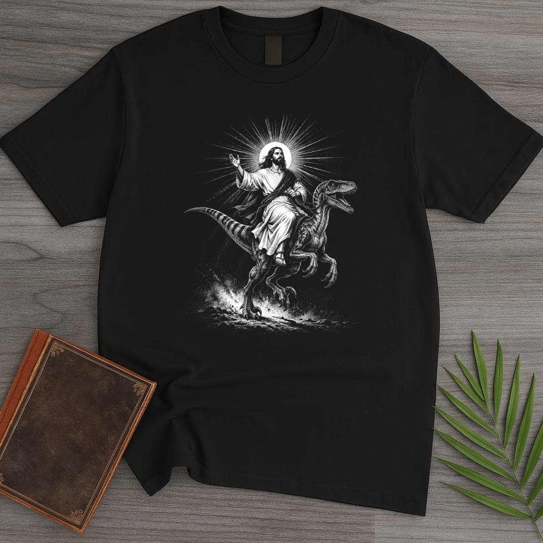 Raptor Jesus T-shirt