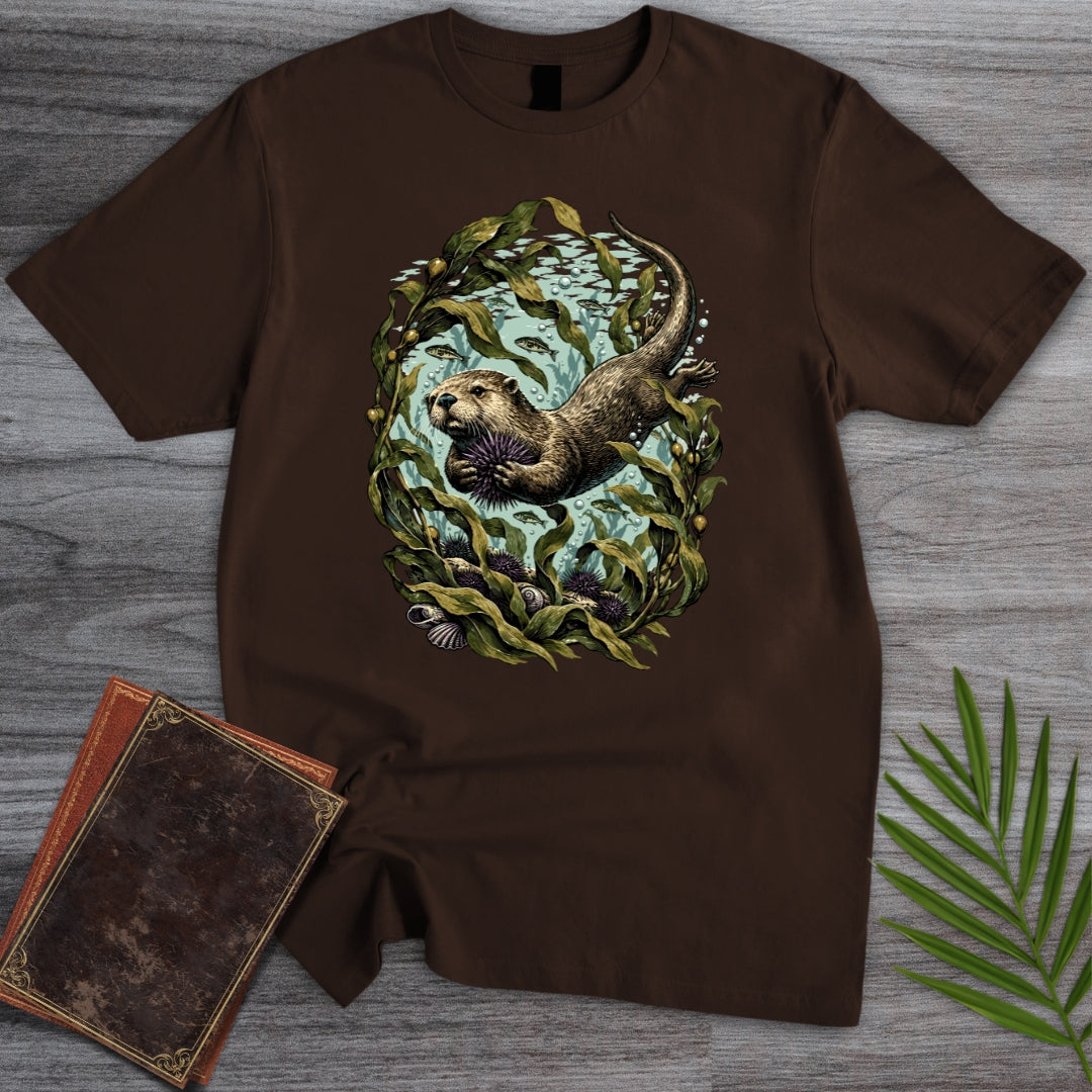 Playful Otter Kelp T-Shirt