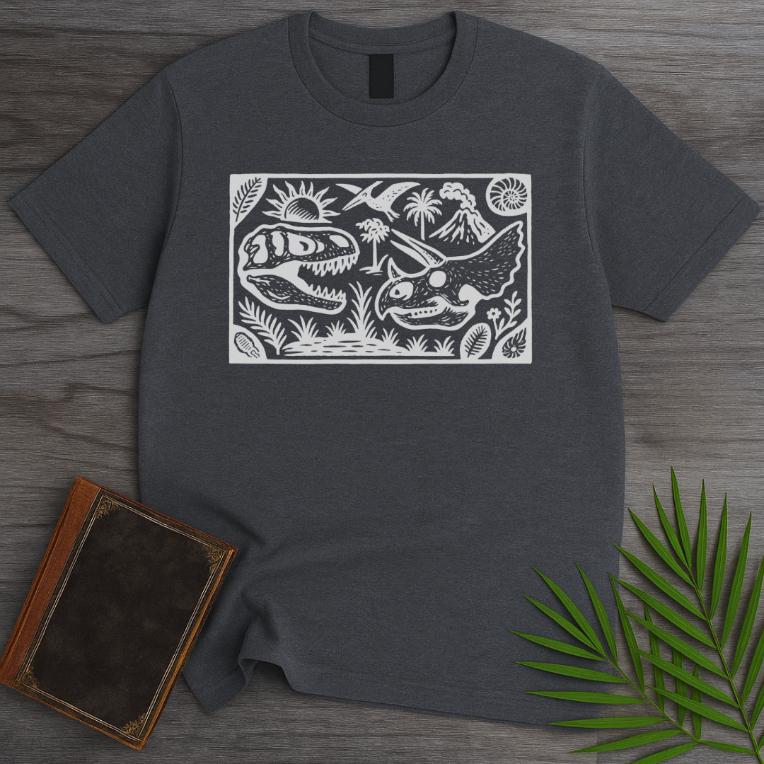 Cretaceous Skull Encounter T-Shirt