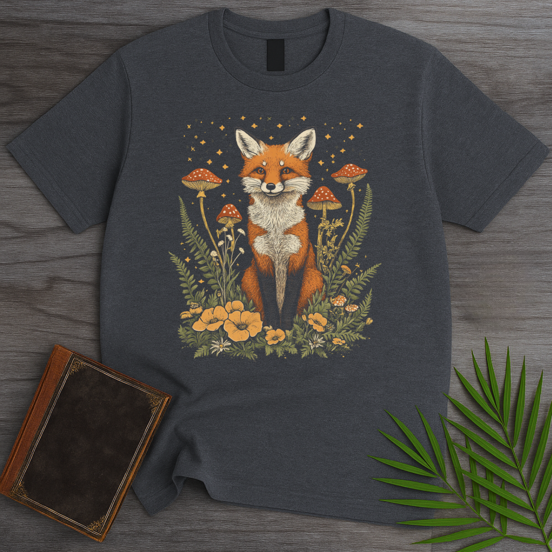 Vintage Cottage core Fox T-Shirt