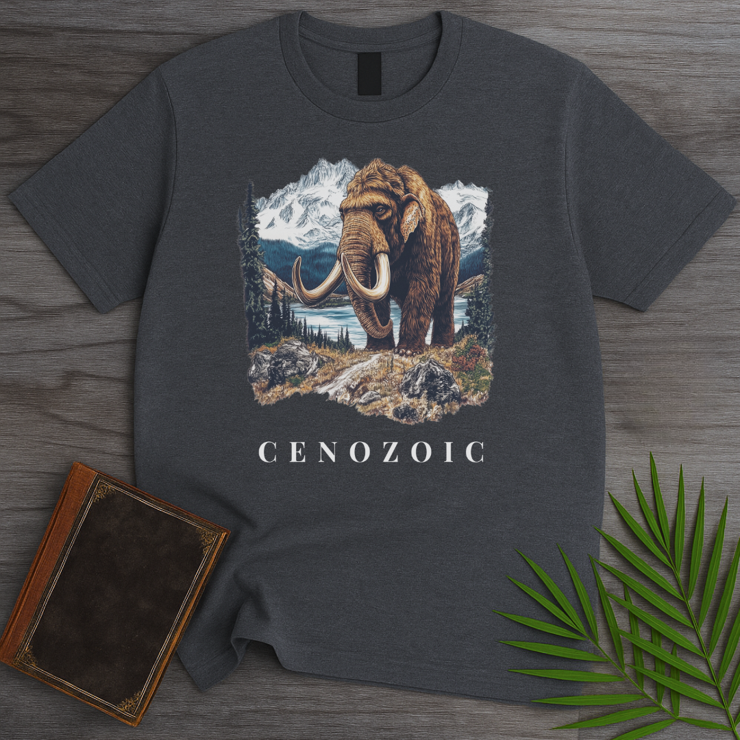 Woolly Mammoth in Cenozoic T-Shirt