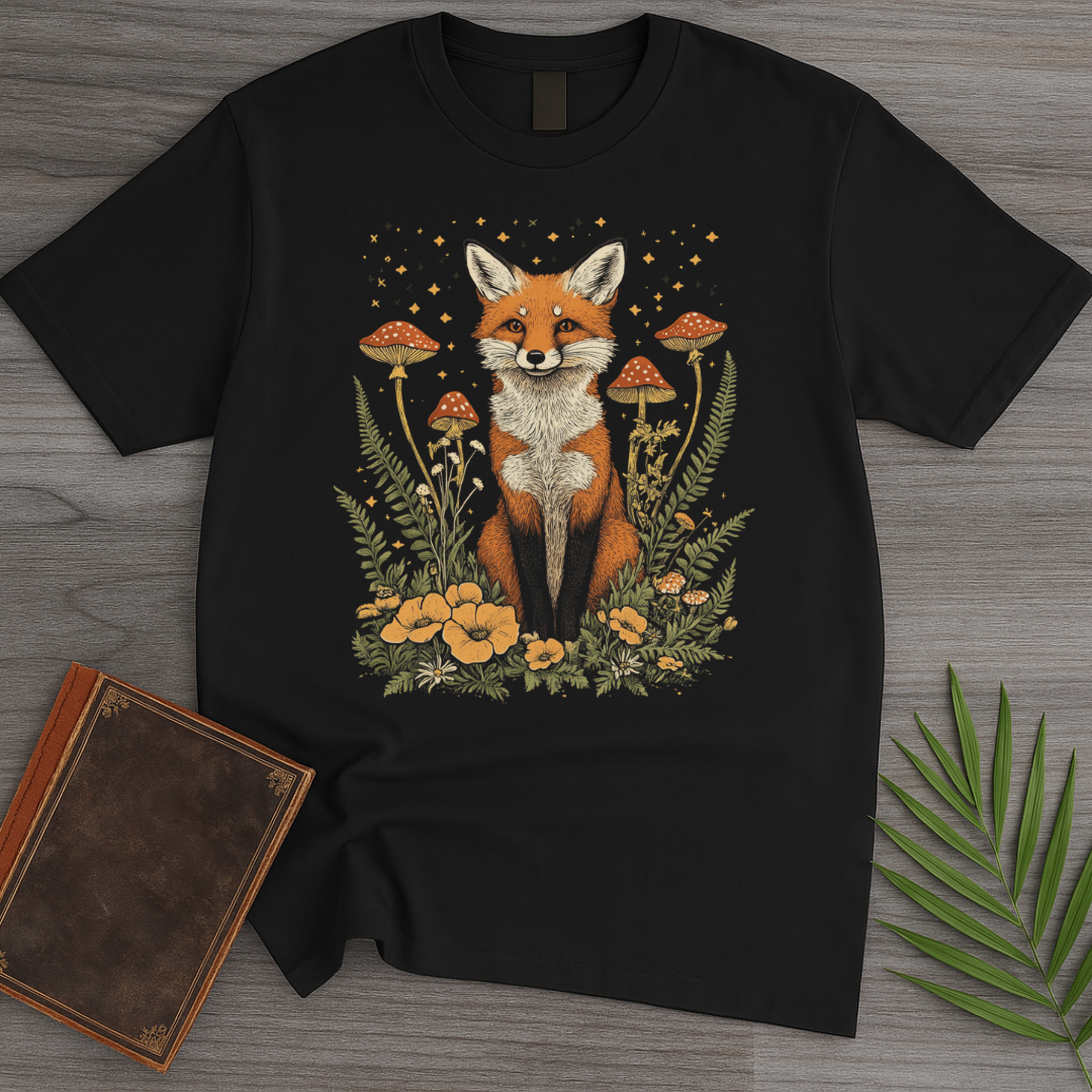 Vintage Cottage core Fox T-Shirt
