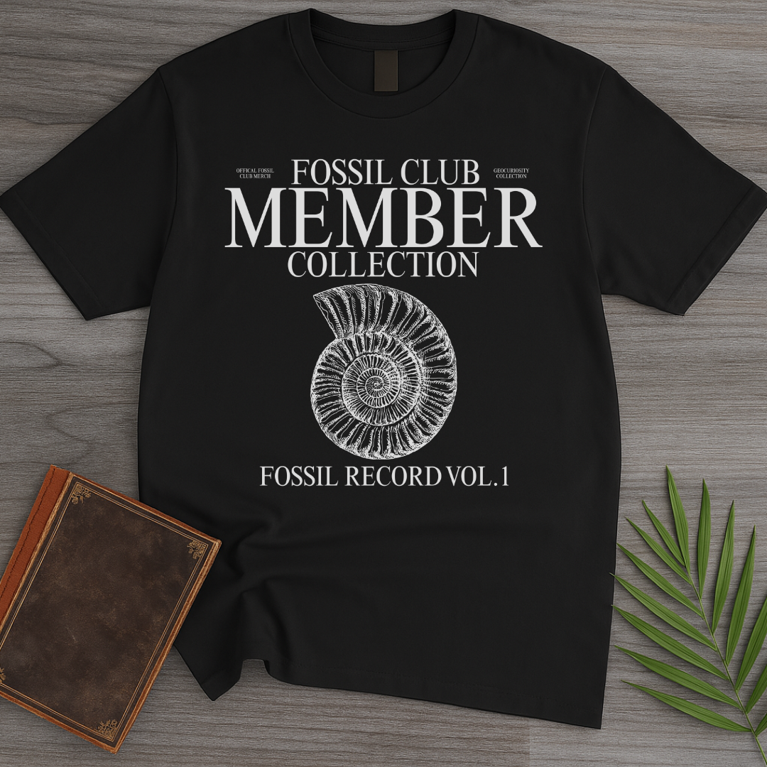 GeoCuriosity Fossil Club T-Shirt