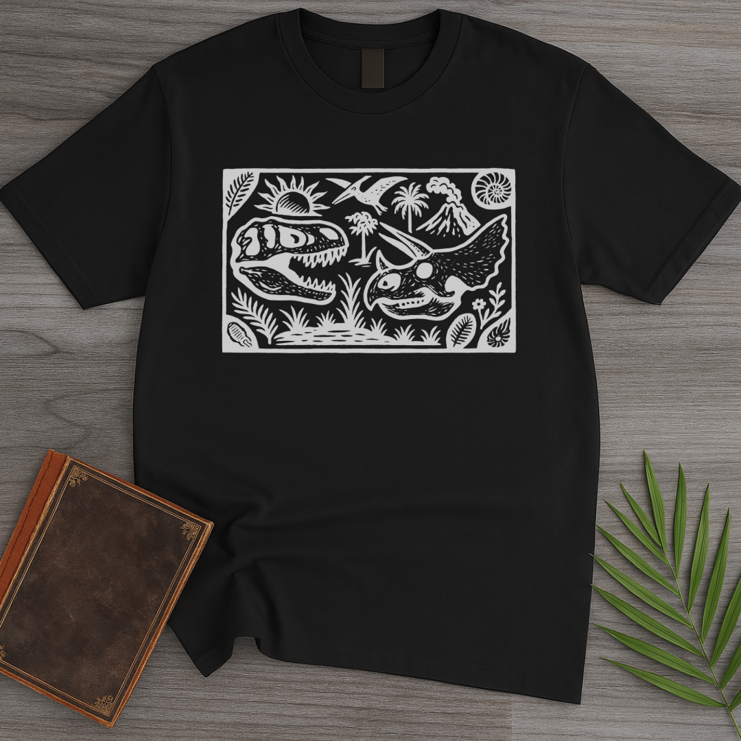 Cretaceous Skull Encounter T-Shirt