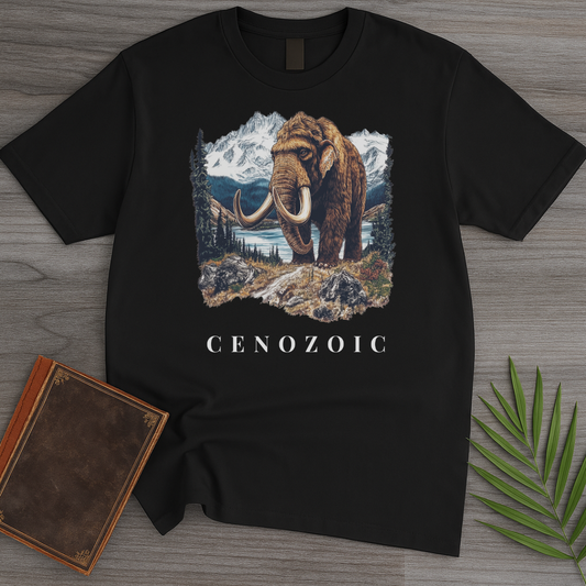 Woolly Mammoth in Cenozoic T-Shirt