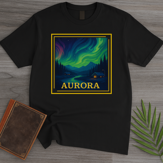 Aurora Borealis, Northern Nightscape T-Shirt