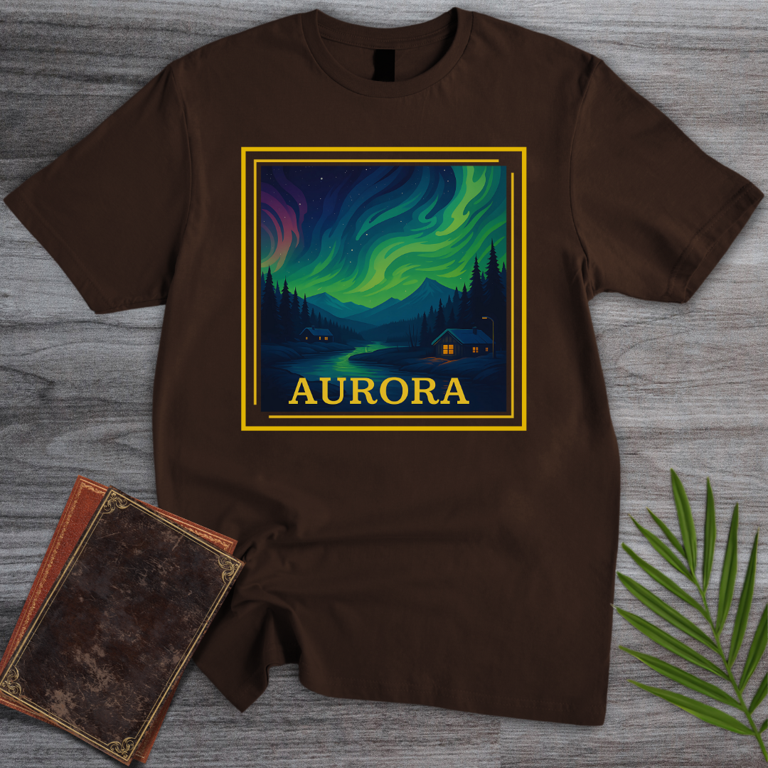 Aurora Borealis, Northern Nightscape T-Shirt