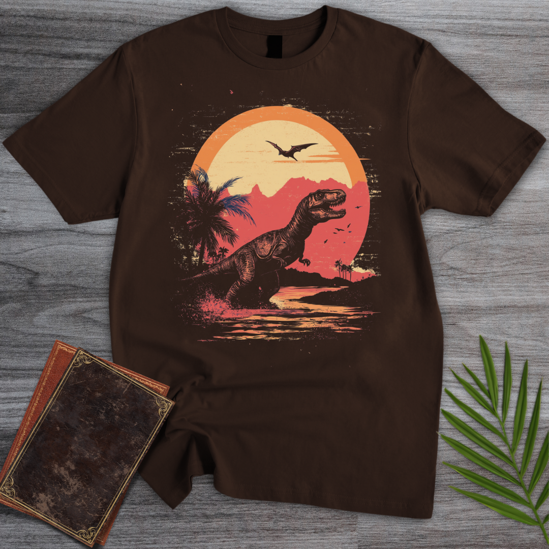 Vintage Mesozoic Retro Jungle T-Shirt
