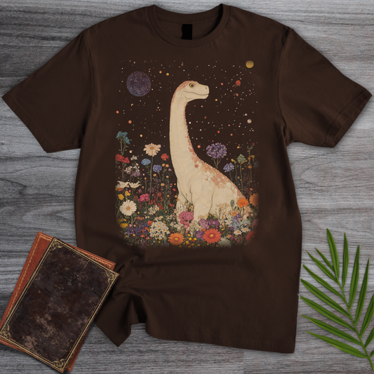 Vintage Floral Longneck T-shirt