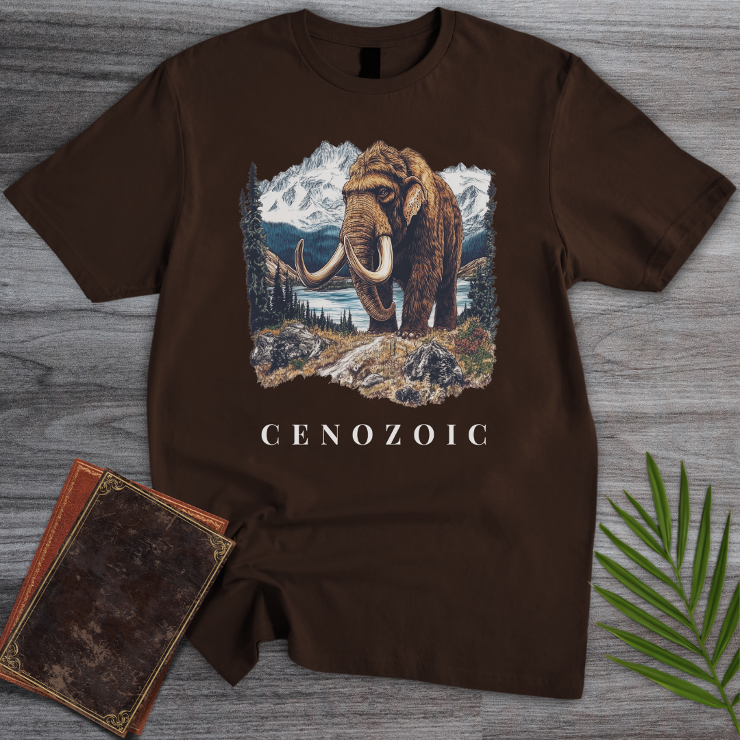Woolly Mammoth in Cenozoic T-Shirt