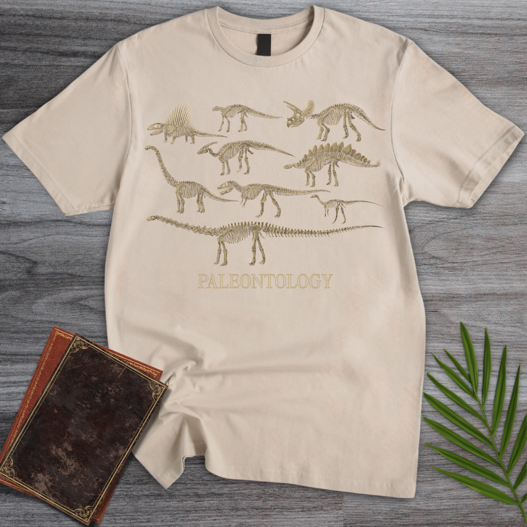 Paleontology: A Gallery in Bone T-Shirt