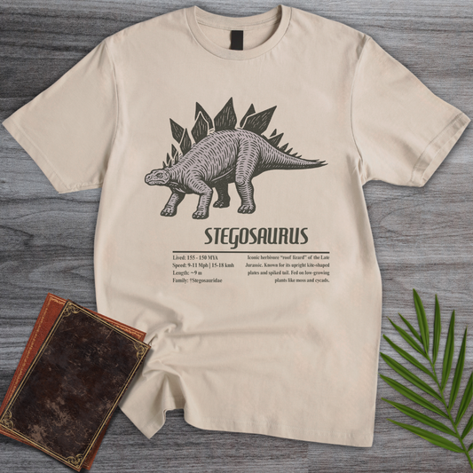 Stegosaurus, The Roof Lizard T-Shirt