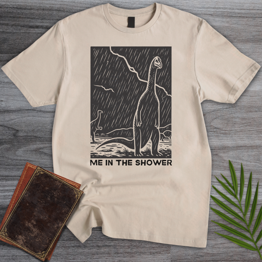 Me In The Shower Sauropod T-Shirt