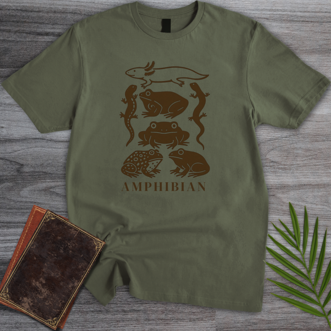 Amphibian Species Chart T-Shirt